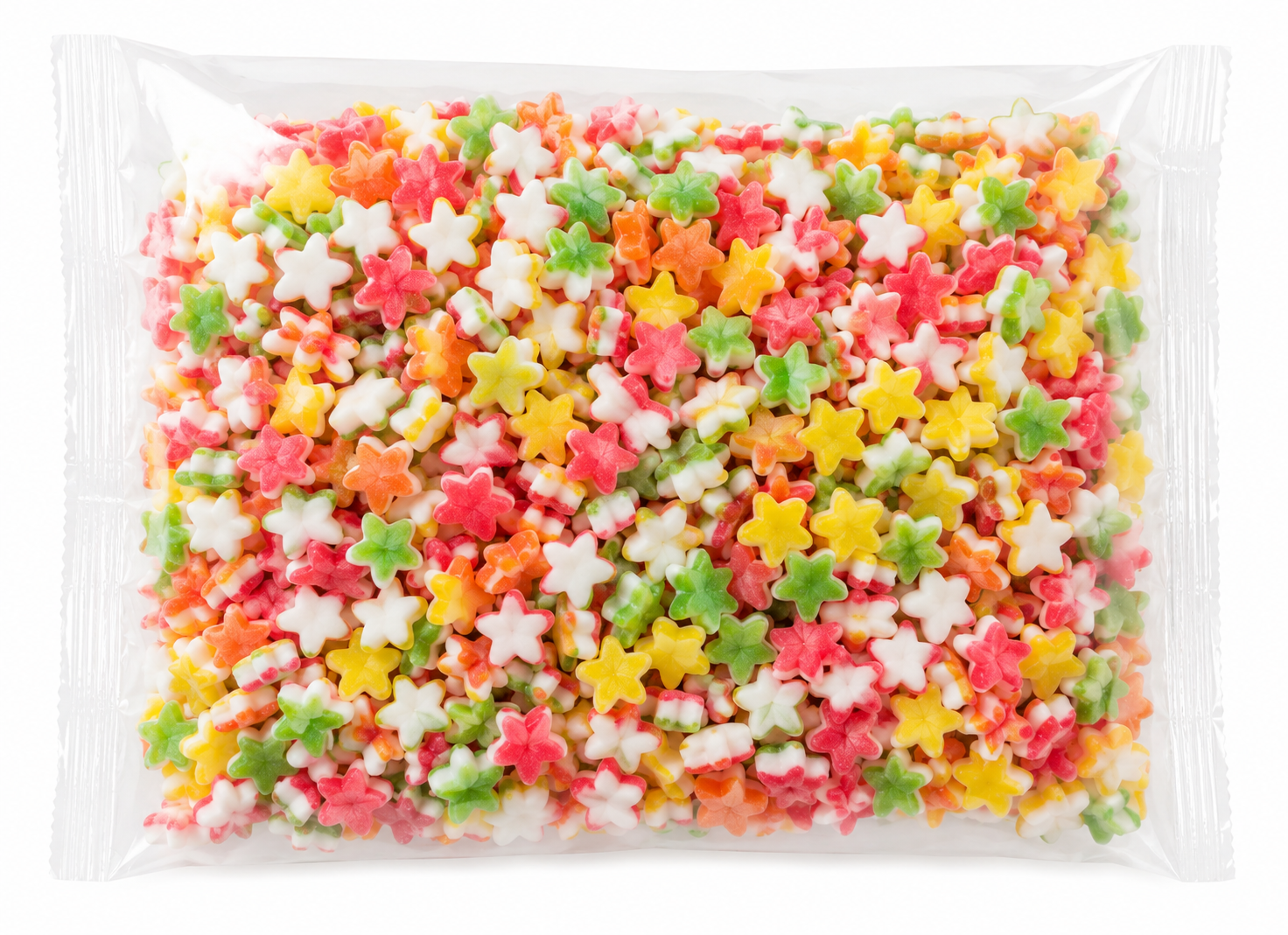 Gomitas Estrella Azucaradas 1Kg